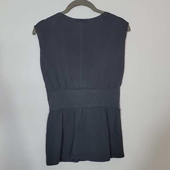 Express Wild Love Graphic Lace Up T-Shirt Size S Gray Grunge Y2K Goth Streetwear - Picture 6 of 11